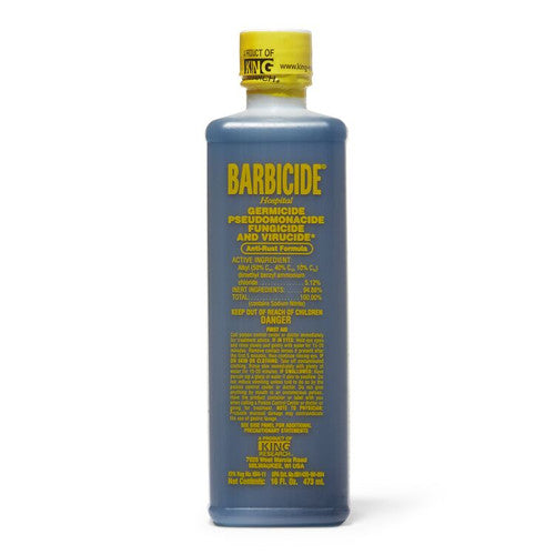 Concentrado desinfectante Barbicide de 16 oz