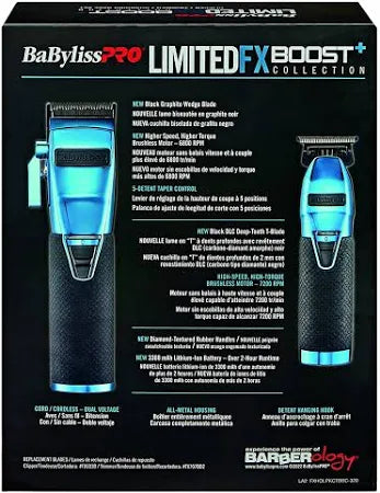 Maquinilla de cortar y recortar BaByliss PRO LimitedFX Boost+ Collection azul